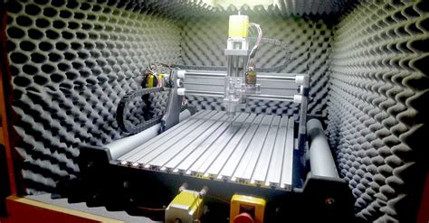 cnc machine decibels|soundproofing cnc machine.